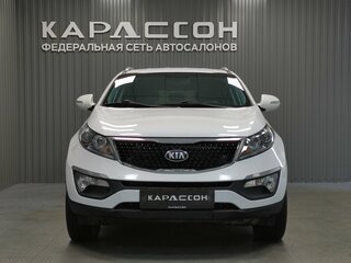 2015 Kia Sportage III Рестайлинг, белый, 1530000 рублей, вид 3