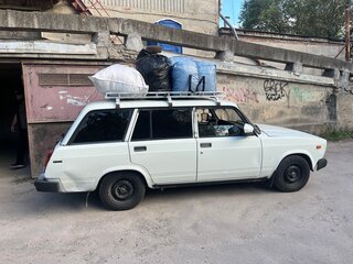 1997 Lada (ВАЗ) 2104 5-speed, белый, 100000 рублей, вид 1