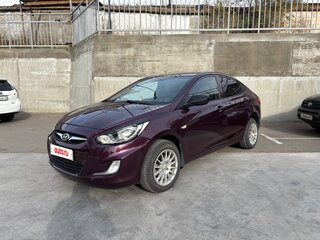 2012 Hyundai Solaris I, фиолетовый, 898000 рублей, вид 1