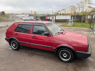 1991 Volkswagen Golf KAT II, красный, 250000 рублей, вид 2
