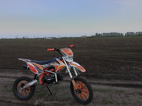 2023 BSE MX 125, оранжевый, 79000 рублей, вид 2