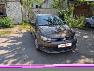 2014 Volkswagen Polo V, коричневый, 720000 рублей, вид 2
