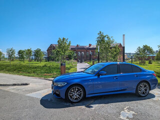 2019 BMW 3 серии 320d xDrive VII (G2x), синий, 3200000 рублей, вид 4