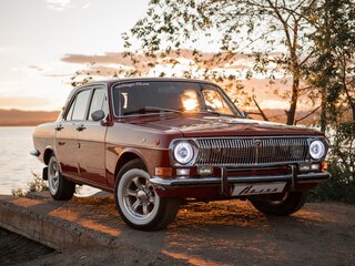 1983 ГАЗ 24 «Волга» 24 I (24), пурпурный, 569000 рублей, вид 2