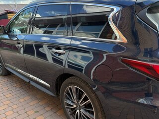 2017 Infiniti QX60 I Рестайлинг, синий, 2200000 рублей, вид 5