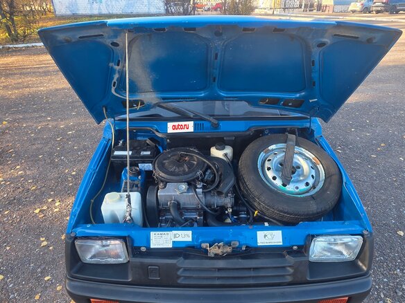 2001 Lada (ВАЗ) 1111 Ока КамАЗ, синий, 65000 рублей - вид 8
