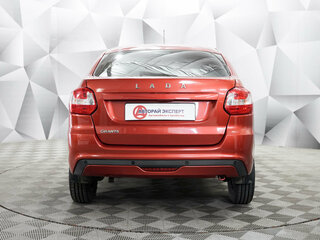2021 Lada (ВАЗ) Granta I Рестайлинг, красный, 717000 рублей, вид 4