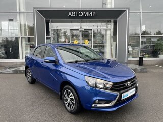 2021 Lada (ВАЗ) Vesta I, синий, 1027000 рублей, вид 3