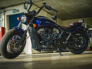 2022 Indian Scout, синий, 1330000 рублей, вид 5