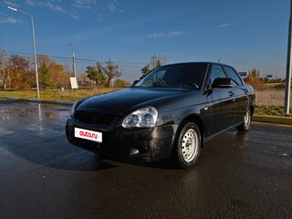 2018 Lada (ВАЗ) Priora I Рестайлинг, чёрный, 475000 рублей, вид 2