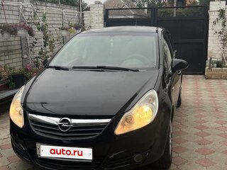 2007 Opel Corsa D, чёрный, 440000 рублей, вид 3