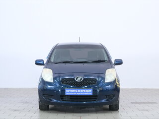 2005 Toyota Vitz II (XP90), синий, 499000 рублей, вид 2