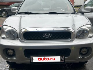 2004 Hyundai Santa Fe I, серый, 429000 рублей, вид 3