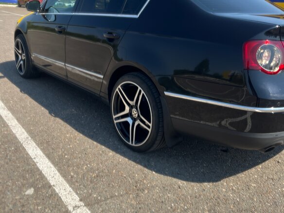 2008 Volkswagen Passat B6, чёрный, 640000 рублей - вид 6