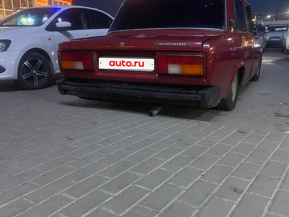 1992 Lada (ВАЗ) 2105, пурпурный, 110000 рублей - вид 8