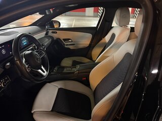 2021 Mercedes-Benz A-Класс 200 IV (W177), чёрный, 2350000 рублей, вид 4