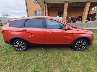 2020 Lada (ВАЗ) Vesta SW I, оранжевый, 1190000 рублей, вид 3