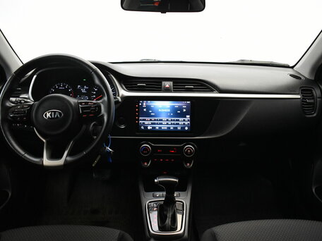 2021 Kia Rio IV Рестайлинг, синий, 1520000 рублей, вид 5