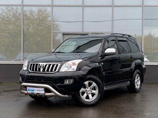 2005 Toyota Land Cruiser Prado 120 Series, чёрный, 1539000 рублей, вид 1