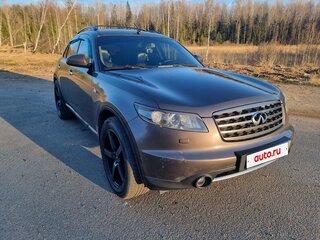 2007 Infiniti FX35 I (S50) Рестайлинг, коричневый, 1000000 рублей, вид 3