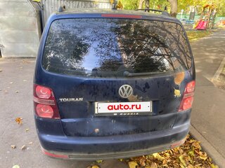 2010 Volkswagen Touran I Рестайлинг, синий, 500000 рублей, вид 4