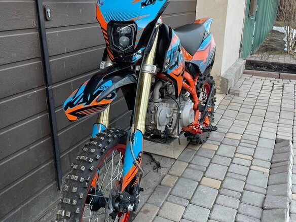 2024 Kayo Evolution YX125EM, голубой, 100000 рублей - вид 5
