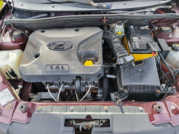 2012 Lada (ВАЗ) Granta I, пурпурный, 450000 рублей - вид 6