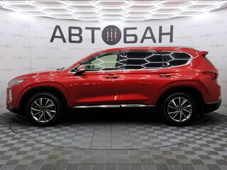 2019 Hyundai Santa Fe IV, оранжевый, 2750000 рублей, вид 4