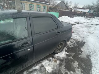 2007 Lada (ВАЗ) Priora I, чёрный, 350000 рублей, вид 4