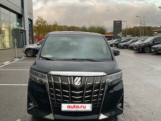 2019 Toyota Alphard III Рестайлинг, чёрный, 4500000 рублей, вид 1