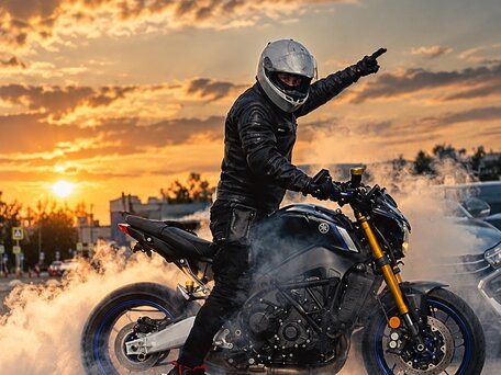 2021 Yamaha MT-09 (FZ-09), чёрный, 930000 рублей, вид 3