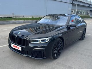 2021 BMW 7 серии 740d xDrive VI (G11/G12) Рестайлинг, чёрный, 8090000 рублей, вид 2
