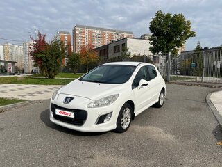 2012 Peugeot 308 I Рестайлинг, белый, 425000 рублей, вид 1