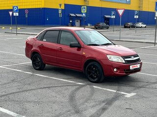 2013 Lada (ВАЗ) Granta I, пурпурный, 400000 рублей, вид 4