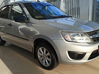 2018 Lada (ВАЗ) Granta I Рестайлинг, серебристый, 477000 рублей, вид 2