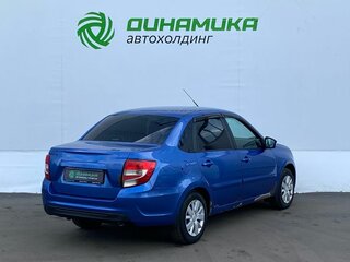 2018 Lada (ВАЗ) Granta I Рестайлинг, синий, 425000 рублей, вид 4