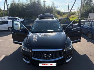 2016 Infiniti QX60 I Рестайлинг, чёрный, 1450000 рублей, вид 4
