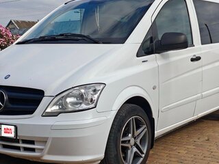 2013 Mercedes-Benz Vito 113 CDI L2 II (W639) Рестайлинг, белый, 1800000 рублей, вид 4