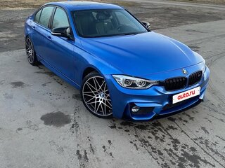 2017 BMW 3 серии 320d VI (F3x) Рестайлинг, синий, 2690000 рублей, вид 4