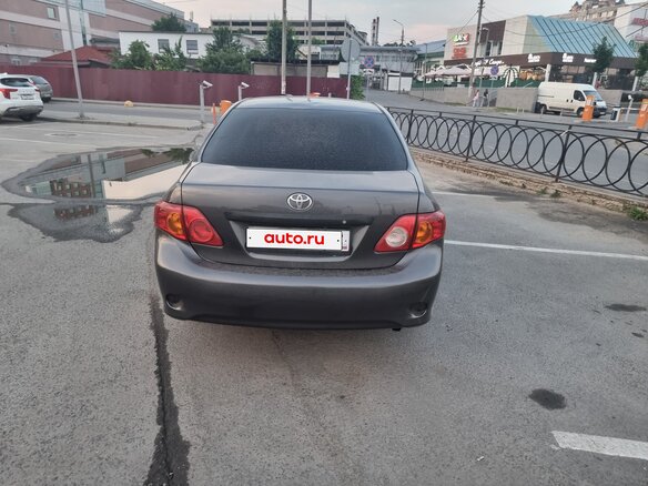 2008 Toyota Corolla AMT X (E140, E150), серый - вид 2