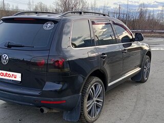 2007 Volkswagen Touareg I Рестайлинг, чёрный, 870000 рублей, вид 5