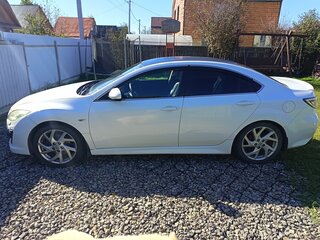2011 Mazda 6 II (GH) Рестайлинг, белый, 1090000 рублей, вид 4
