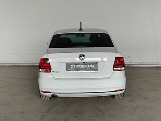 2019 Volkswagen Polo V Рестайлинг, белый, 1272000 рублей, вид 5