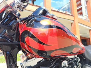 2011 Harley-Davidson Dyna Wide Glide, оранжевый, 1350000 рублей, вид 4