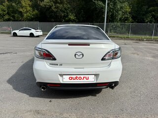 2012 Mazda 6 II (GH) Рестайлинг, белый, 1350000 рублей, вид 3