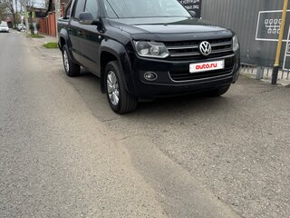 2013 Volkswagen Amarok Double Cab full-time I, чёрный, 1950000 рублей, вид 1