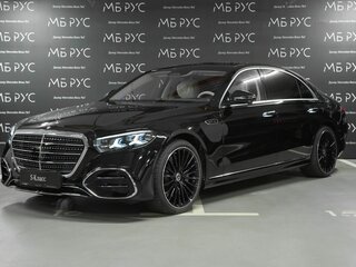 2026 Mercedes-Benz S-Класс 450 Long 4MATIC VII (W223) Рестайлинг, чёрный, 31855000 рублей, вид 1