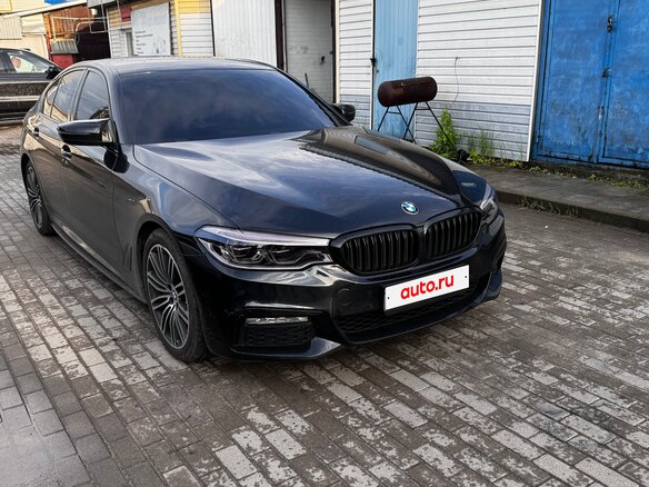 2018 BMW 5 серии 530i xDrive VII (G30/G31/G38), чёрный - вид 9