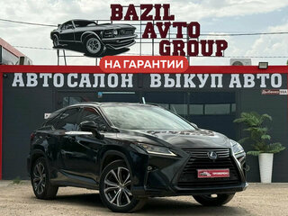 2016 Lexus RX 200t IV, чёрный, 3749000 рублей, вид 1