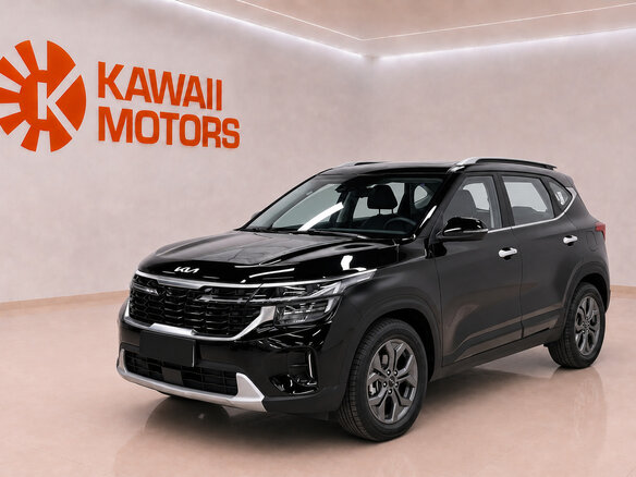 2023 Kia Seltos I Рестайлинг, чёрный
